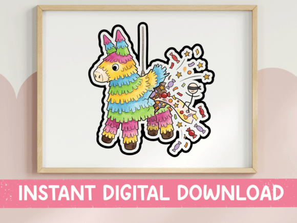 Colorful Pinata Burst Sticker Review