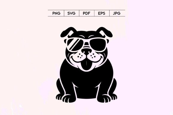 Cool Bulldog with Sunglasses SVG Review