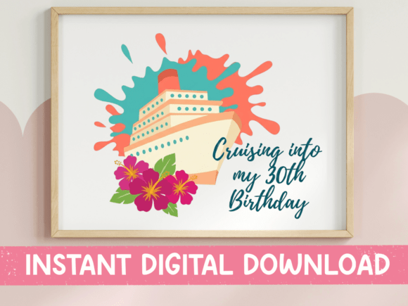 Cruising into My 30th Birthday SVG Review