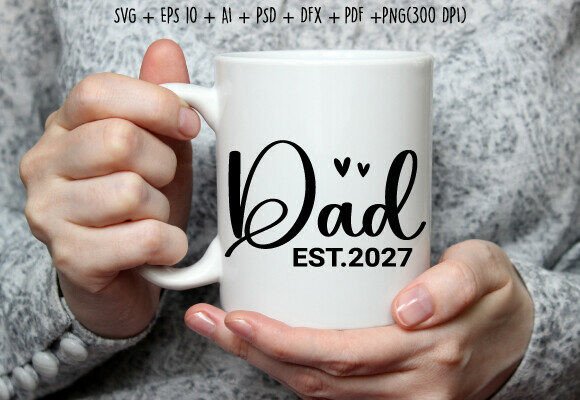 Dad Est 2026 SVG - Father s Day Shirt