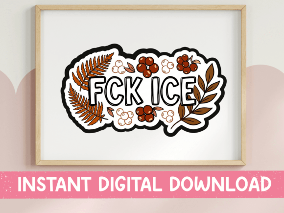 FCK ICE Fall Boho Protest SVG Embroidery Review