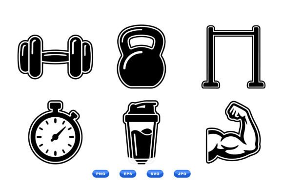 Fitness Icon SVG Collection: A Designer’s Review