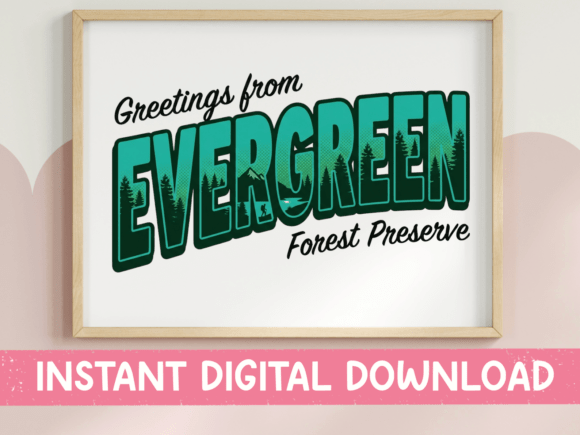 Greetings from Evergreen Forest SVG Review