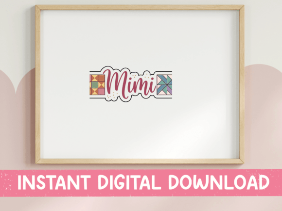 Mimi Quilt Block Grandma Sticker Design Review