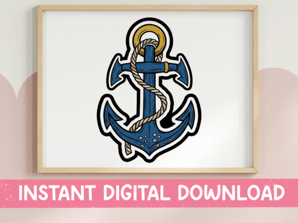 Nautical Anchor Rope SVG Review