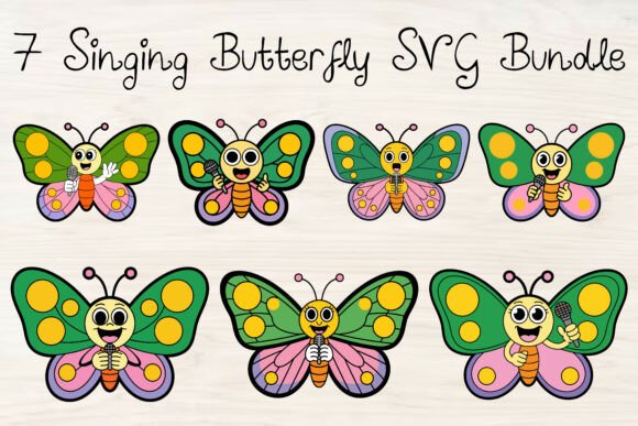 Singing Butterfly SVG Bundle Review